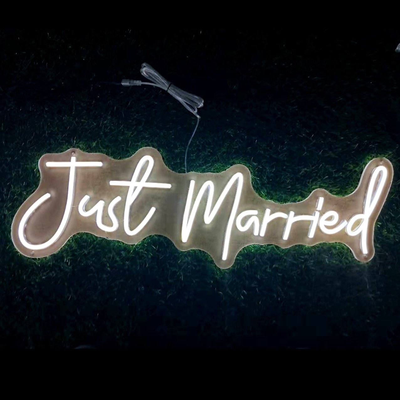 2024 Wedding Neon Sign Just Married LED Neon Lights
